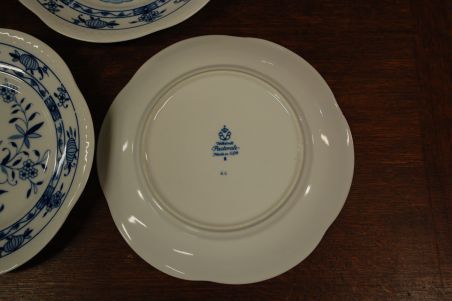 (n-6438/7) Volkstedt, Pastorale, sibulamustriga salatitaldrikud, 5tk