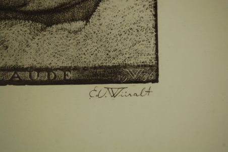 (P-966) Viiralt, trükirepro Claude