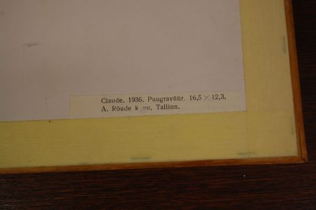 (P-966) Viiralt, trükirepro Claude
