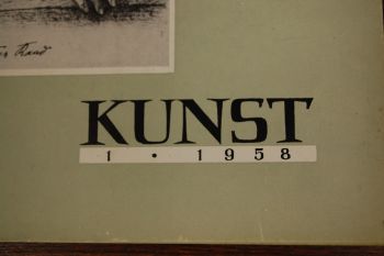 (P-977) Raamat Kunst, 1/1958 2