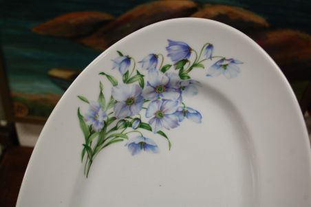 (L-542) Limoges, La Rose de Sables, ovaalne vaagen