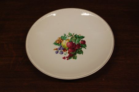 (L-543) Figgjo Flint , Norway, puuviljadega suurem ümar vaagen