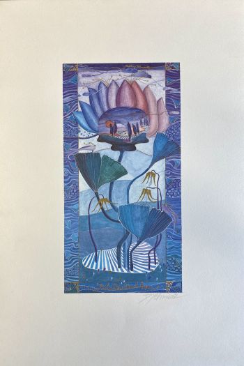 (P-914/2) Trükipilt, signeeritud 2