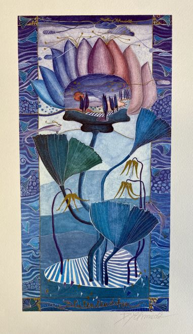 (P-914/2) Trükipilt, signeeritud