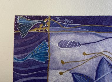 (P-914/2) Trükipilt, signeeritud