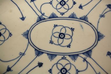 (n-3420) Õlelillemustriga ovaalne vaagen