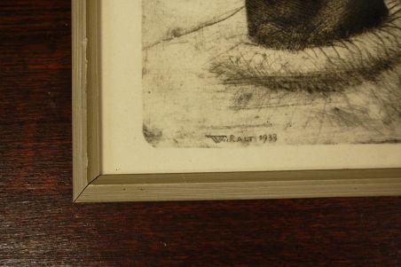 (P-1001) Viiralt, trükirepro Neegrite pead