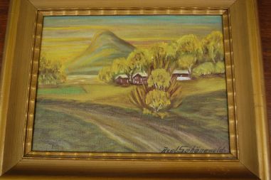 (P-546) Raamitud õlimaal, signeeritud