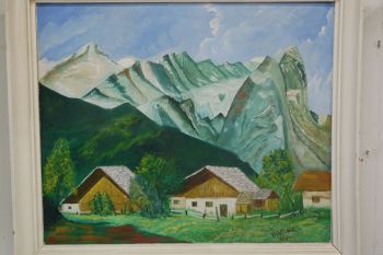 (P-050) Suur õlimaal, signeeritud 2