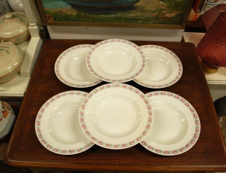 (n-399/1) Gustafsberg, supi-pastataldrikud, 6tk (n-399/1) Gustafsberg, supi-pastataldrikud, 6tk