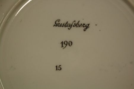 (n-399/1) Gustafsberg, supi-pastataldrikud, 6tk (n-399/1) Gustafsberg, supi-pastataldrikud, 6tk