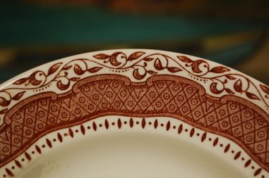 (n-2491/1) English Ironstone, pruunid salatitaldrikud, 6tk