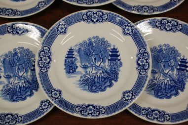 (n-2917) Petrus Regout, Maastricht, salatitaldrikud, 6tk