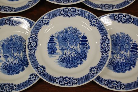 (n-2917) Petrus Regout, Maastricht, salatitaldrikud, 6tk