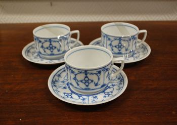 (n-3009/2) Bavaria Winterling kohvitassid-taldrikud, 3tk