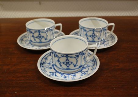 (n-3009/2) Bavaria Winterling kohvitassid-taldrikud, 3tk