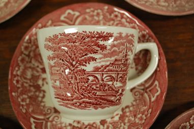 (n-3019/7) Grindley, Staffordshire kohvitassid-taldrikud, 5tk