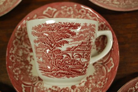 (n-3019/7) Grindley, Staffordshire kohvitassid-taldrikud, 5tk