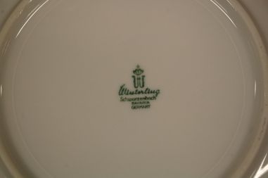 (n-3047/2) Bavaria Winterling õlelillemustriga supi-pastataldrikud, 4tk