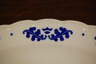 (10-729/2) Boch Freres la Louviere, ovaalne vaagen, 1tk