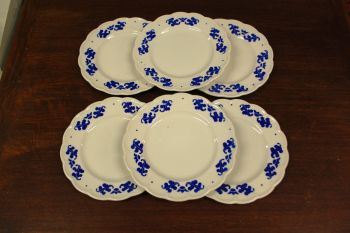 (10-729/6) Boch Freres, salatitaldrikud, 6tk