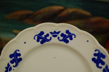 (10-729/6) Boch Freres la Louviere, salatitaldrikud, 6tk 2