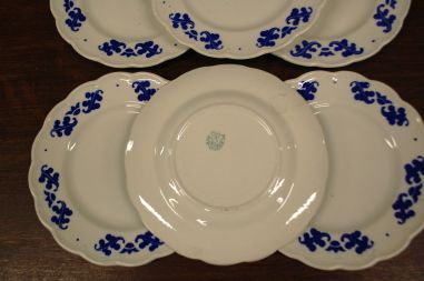 (10-729/6) Boch Freres, salatitaldrikud, 6tk