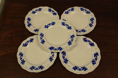 (10-729/7) Boch Freres, salatitaldrikud, 5tk