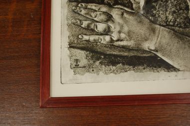 (P-1004) Viiralt, trükirepro Eesti neiu