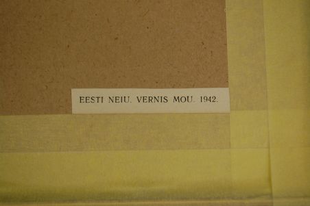 (P-1004) Viiralt, trükirepro Eesti neiu