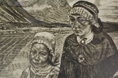 (P-1006) Viiralt, trükirepro Lapi maastik