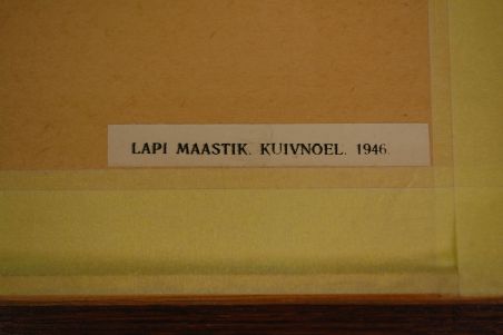 (P-1006) Viiralt, trükirepro Lapi maastik (P-1006) Viiralt, trükirepro Lapi maastik