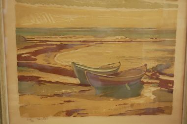 (P-1010) Mereteemaline nummerdatud tõmmis raamis 237/360