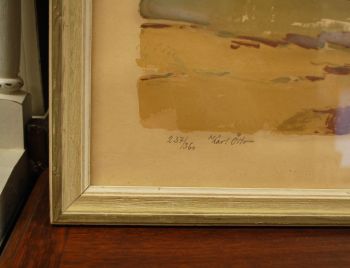 (P-1010) Mereteemaline nummerdatud tõmmis raamis 237/360 2