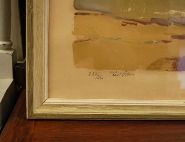 (P-1010) Mereteemaline nummerdatud tõmmis raamis 237/360