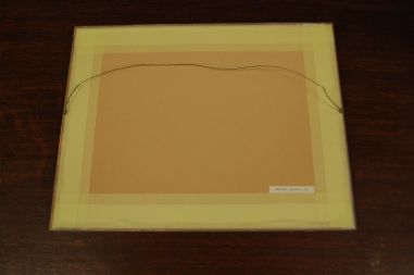 (P-1011) Esko lepp, raamitud graafiline leht Regatt