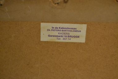 (n-6513) Vanem raamitud trükirepro  Rubensi maalist