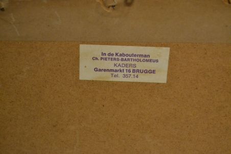 (n-6513) Vanem raamitud trükirepro  Rubensi maalist