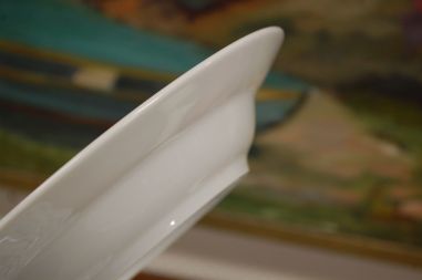 (n-6516/3) Jäger Eisenberg, Original Blau Saks, õlelillemustriga supi-pastataldrikud, 3tk