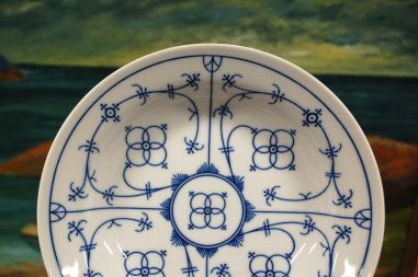 (n-6521) Bavaria Winterling Schwarzenbach, õlelillemustriga supi-pastataldrikud, 6tk