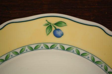 (n-6525/2) Heinrich Winterling Marktleuthen, puuviljadega salatitaldrikud, 5tk (n-6525/2) Heinrich Winterling Marktleuthen, puuviljadega salatitaldrikud, 5tk