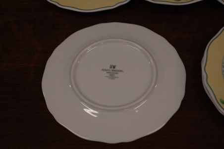 (n-6525/2) Heinrich Winterling Marktleuthen, puuviljadega salatitaldrikud, 5tk (n-6525/2) Heinrich Winterling Marktleuthen, puuviljadega salatitaldrikud, 5tk