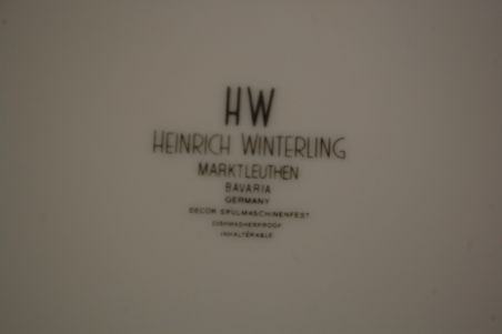 (n-6525/2) Heinrich Winterling Marktleuthen, puuviljadega salatitaldrikud, 5tk (n-6525/2) Heinrich Winterling Marktleuthen, puuviljadega salatitaldrikud, 5tk