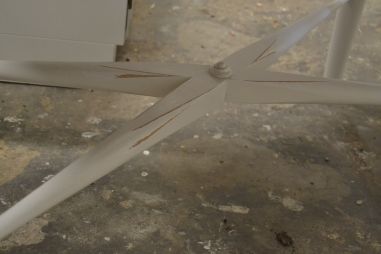 (L-575) Valge suurem diivanilaud