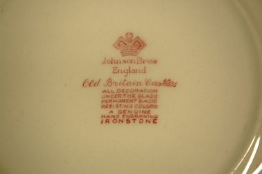 (n-6539/2) Johnson Brothers, Old Britain Castles, salatitaldrikud, 6tk