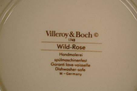 (n-6540/1) Villeroy & Boch Wild Rose, salatitaldrikud, 4tk