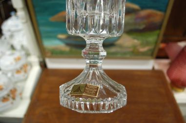 (n-6553) Anna Hütte, kristallvaas jalal
