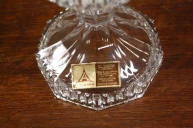 (n-6553) Anna Hütte, kristallvaas jalal