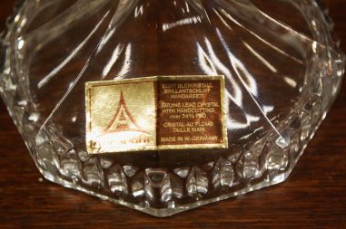 (n-6553) Anna Hütte, kristallvaas jalal