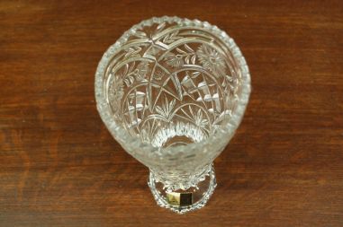 (n-6553) Anna Hütte, kristallvaas jalal